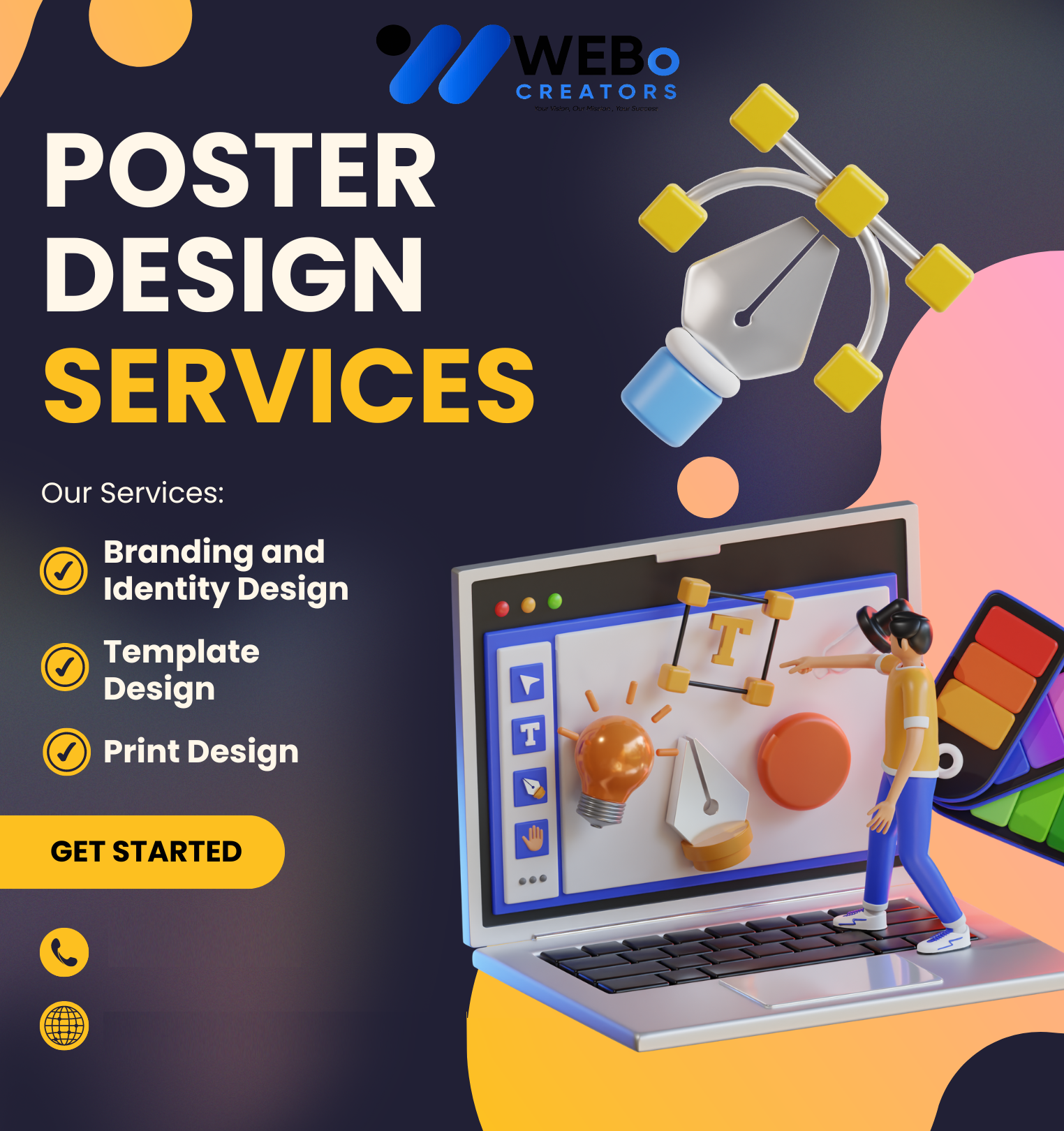 Best Print Design Services in San Diego ,CA Flyers Brochures Posters
